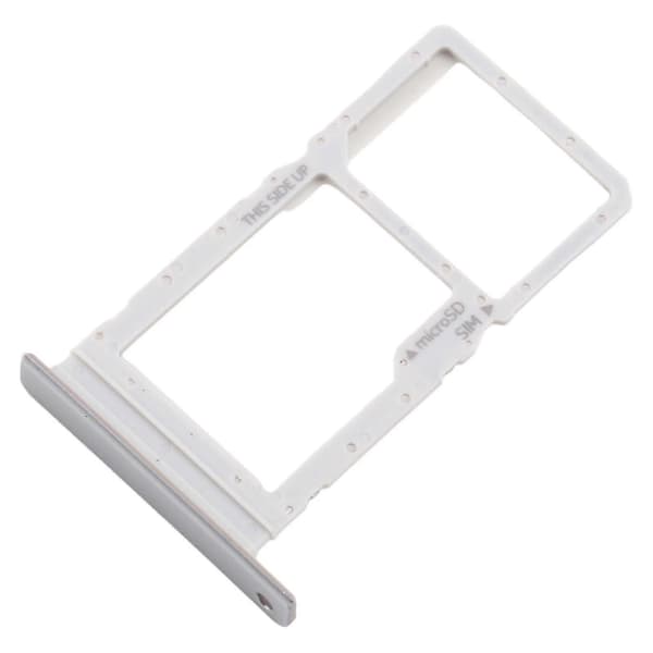 For Nokia G42 Original SIM + Micro SD-kortskuff 2025 Silver