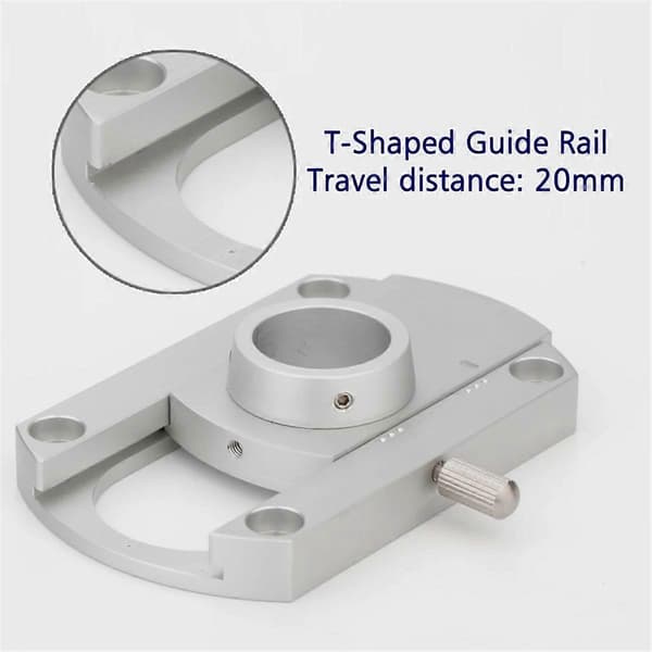 Phono Tonearm SME Konverteringsarmplade Sæde Dedikerede Dele Sølv