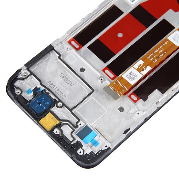 LCD-skærm med ramme til OPPO A57 4G