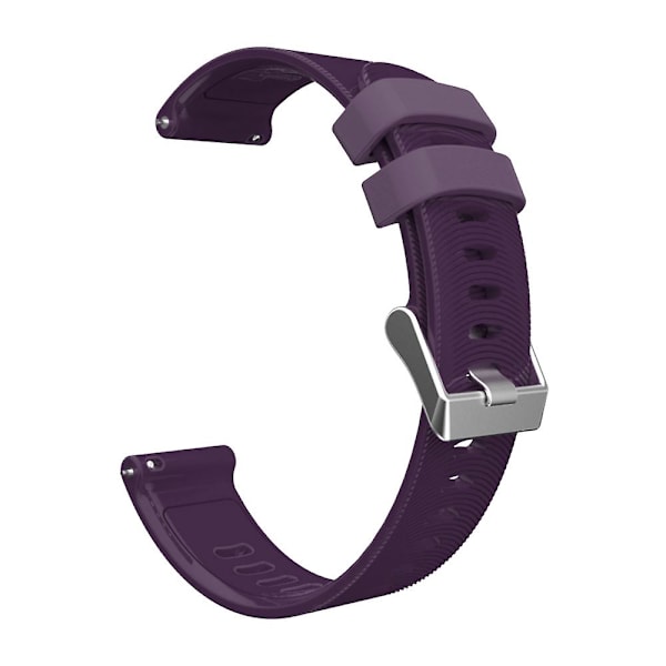 2 st Garmin Vivoactive 3 Silikonarmband Armband för Garmin dark purple