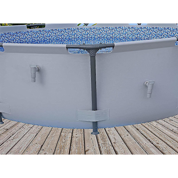 Bestway Poolsun Service/aflukningsventil til swimmingpools med 32 mm slangetilslutning