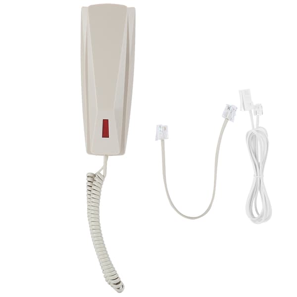 ACE-8903 Office, Home, Hotel Communication Telephone with Desk/Wall Mount, White