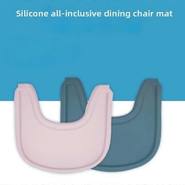 Sklisikker silikonmatte for barnestolbrett - problemfri mating for Stokke Blue