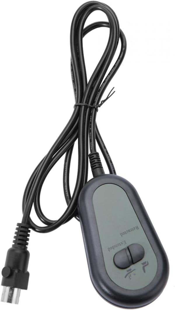 Lenestol-bryterkontroll, 5-polet elektrisk lenestol-bryterutskifting med 2-knapps håndkontroll for lenestol