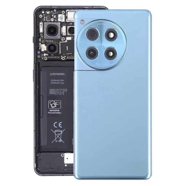 Bakdeksel til OnePlus 12R med kameralinsebeskyttelse Blue