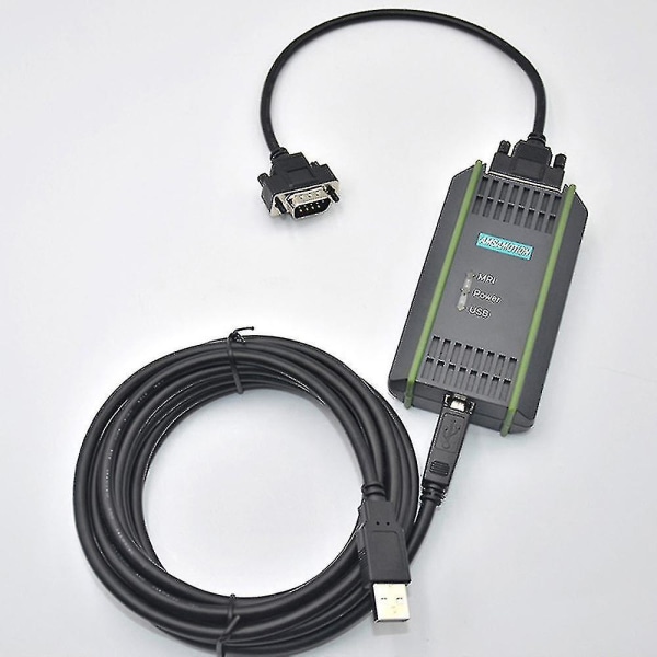 Hywell Usb-programmeringskabel for S7-200/300/400 Plc Rs485 Profibus Mpi Ppi-kommunikasjon Erstatt 6es7972-