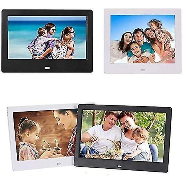 Skylight Ramme - 10 Tommer Wifi Digital Billedramme, Send Fotos Fra Overalt, Touchscreen Display White