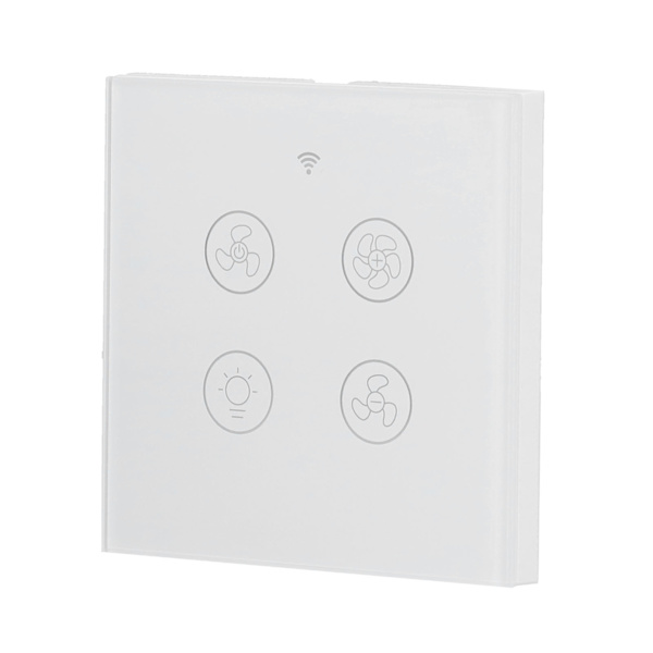 Intelligent Wifi Fan Light Switch Support RF Remote Control