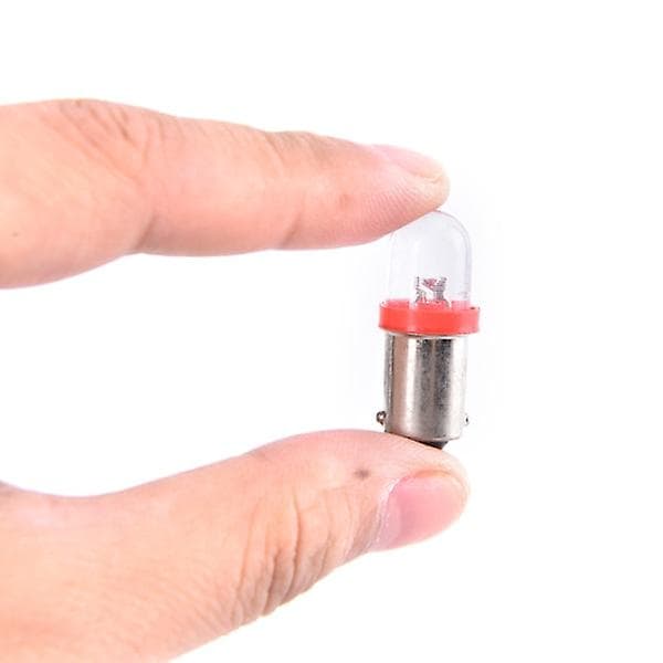 10 st Ba9s LED-lampor Bilinstrumentpanel Ljus Vit