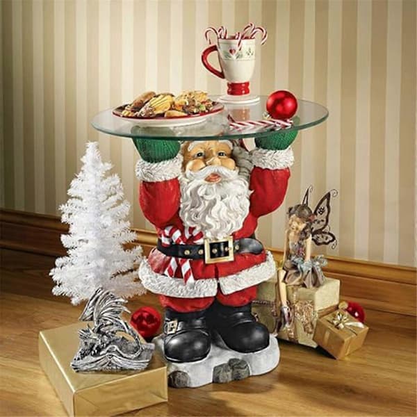 Jul tomte snackbricka roliga julfestdekorationer