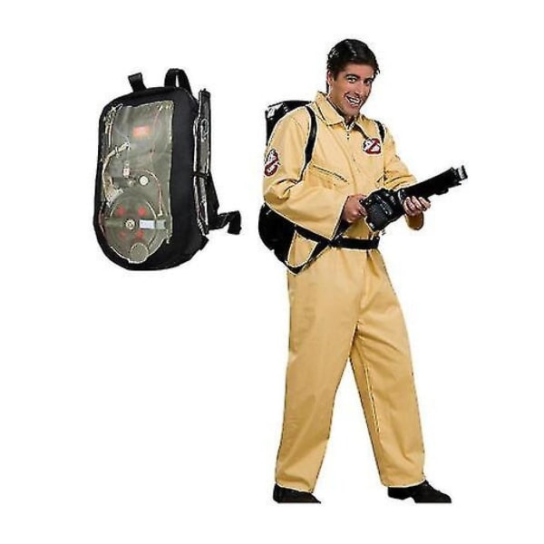 Ghostbusters Cosplay Animefigur Halloweenkostymer för Män Vuxenleksaker Ghost Busters Vapen Jumpsuits Karnevalskostymer Kläder L