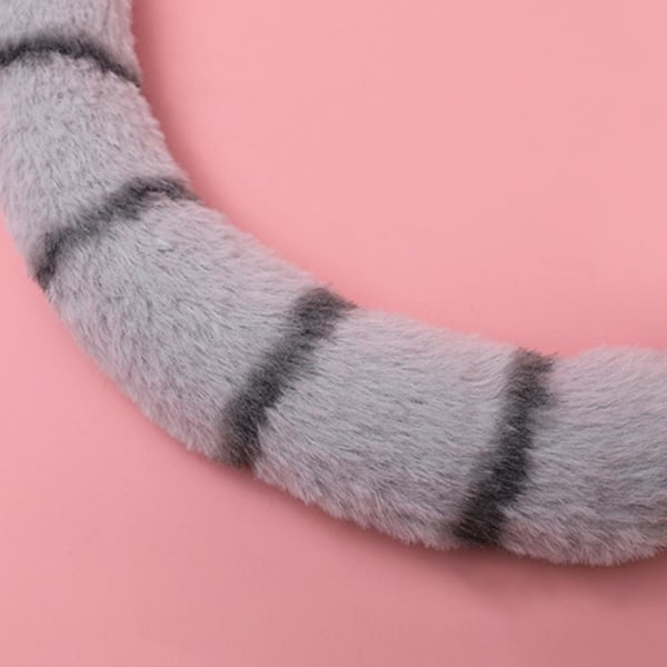 Plush Lemur Ørehodeband Lolita Hodeplagg Lang Hale Pels Hårbånd