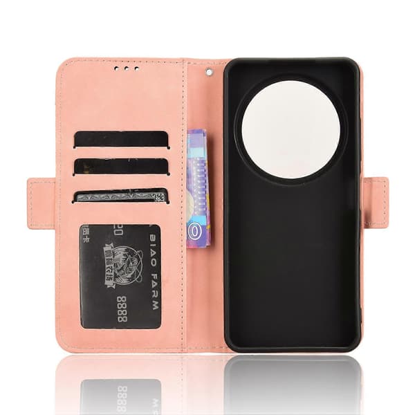 ZTE Blade A75 5G/nubia Focus -puhelinlompakkokotelo useilla korttipaikoilla Multicolor Style E