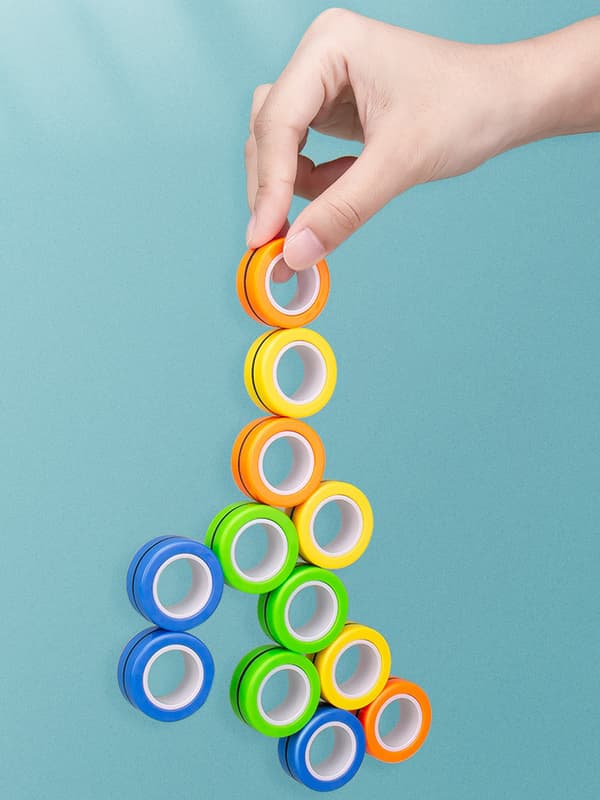 Tryckbeständig magnetisk ring