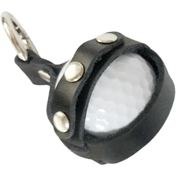Golf Ball Vyölaukku | Kannettava nahkainen golf-säilytyssäiliö | Kevyt ja kannettava nahkainen case golfin ystäville