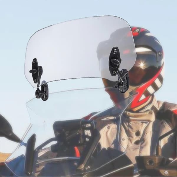 Cb500x Cb500f Cbf190x Windshield Extension Clamp Mount PC Motorcycle Adjustable Windscreen for Honda Transparent
