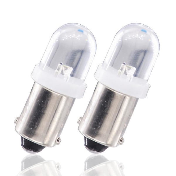 10 stk BA9S LED-lamper Bil Instrumentpanel Lys Hvid