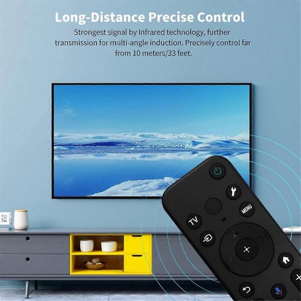 RMF-TX811U Stemmefjernkontroll for Smart TV-fjernkontroll Black