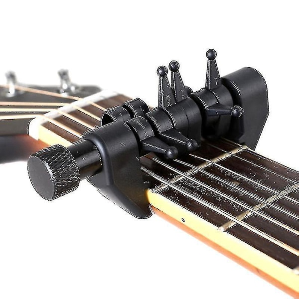 Multifunksjons Capo Åpen Stemning Spider Akkorder Bærbar For Akustisk Gitarstrenger