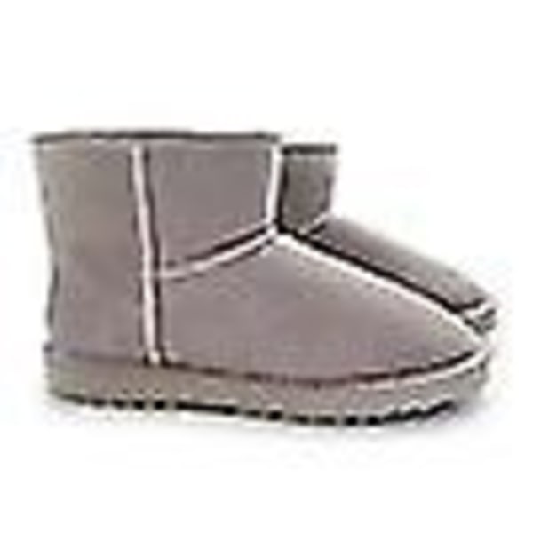 Aus Wooli Australia Vattentäta Unisex Äkta Aussie Fårskinniga Ankle Boots Light Grey 35