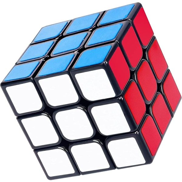 Professional Speed Cube 3x3x3, kestävä, sileä aivojen kehittäminen Lasten koulutuslelut Pulmapelilelut kannettavat aikuisille (vakio)