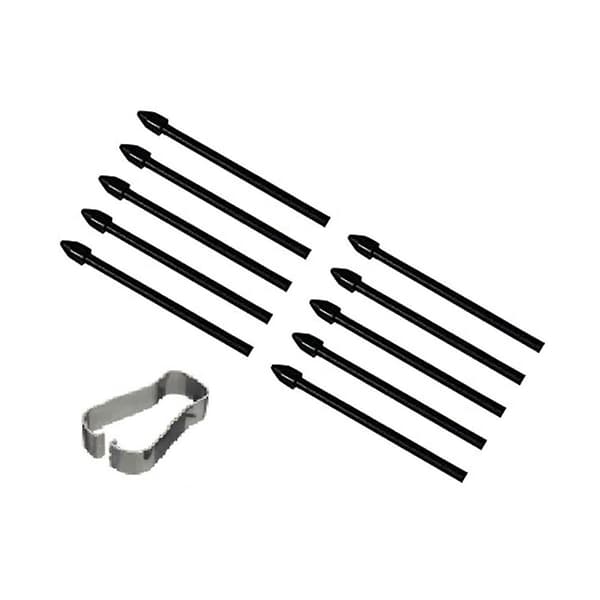 10 stk. Stylus-tupper Stylus-refill Spen-refill for Galaxy Tab S6lite S6/s7/s7/s8 Note10/note20
