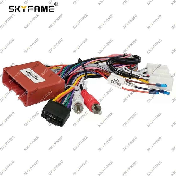 Gælder for 16Pin bil ledningsnetadapter Android radio strømkabel til Mazda 6 Atenza Cable
