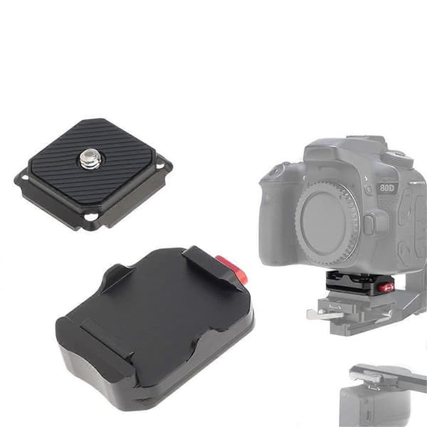 Kompatibel med Arca Quick Release Plate Base Clamp Holder DSLR Kamerastabilisator