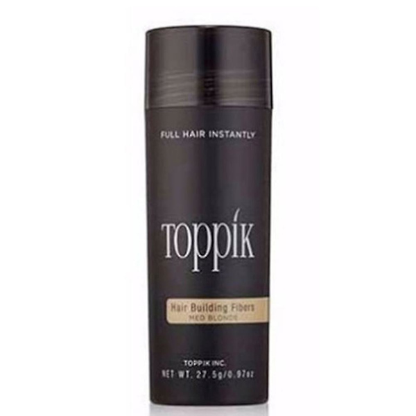 27,5g Instant Tykkere Håravfall Byggefibre Applikator Stylingpulver Bosaid MediumBlonde