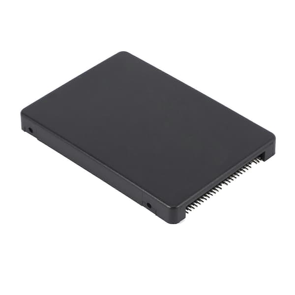 44PIN MSATA til 2,5 tommer IDE HDD SSD MSATA til PATA Adapter Konverteringskort med kabinet black