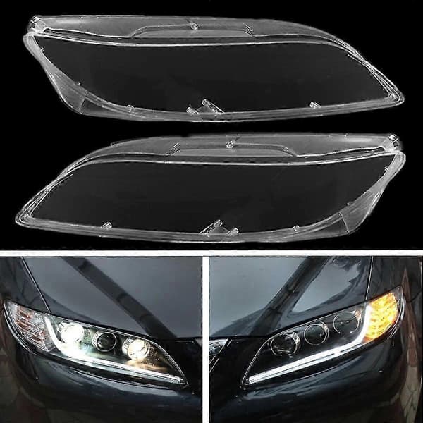 Frontlykt linse deksel for Mazda 6 2003-2008 erstatning klart skall Right