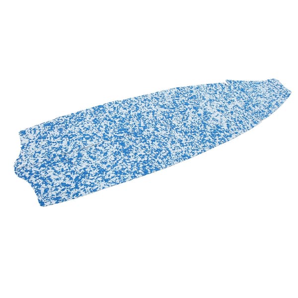 9 Pcs EVA Surfboard Traction Pad Non-Slip Paddle Board Surf Accessories Blue White