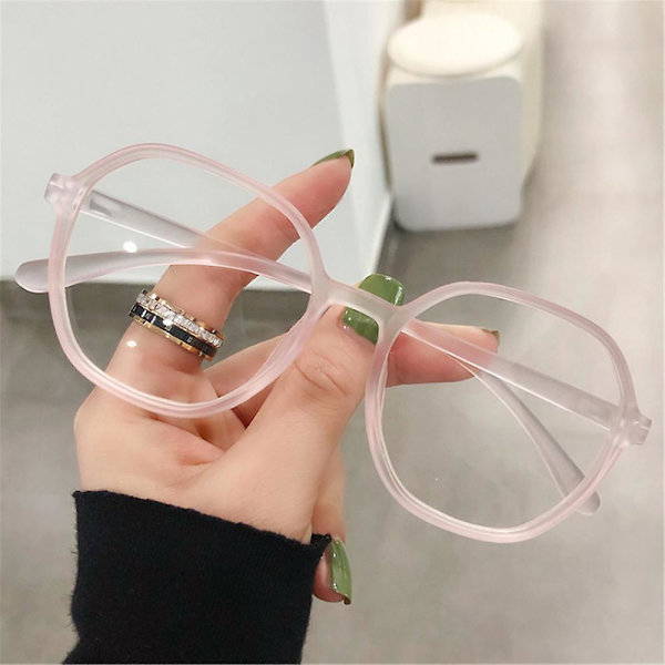 -1.0-1.5-2.0-2.5-3.0-4.0 Kiinteäväriset ja värigradientiset myopia-lasit miehille ja naisille sand pink -2.50