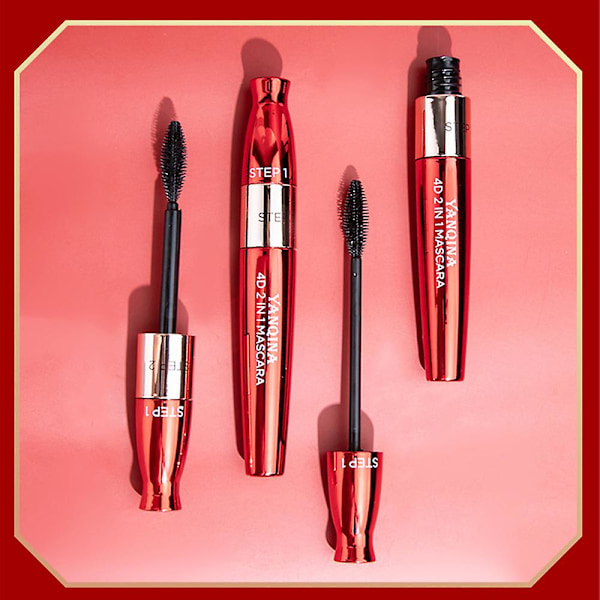 Yanqina Super Lang Mascara, 4D Vandfast Og Svedsikker Mascara color02