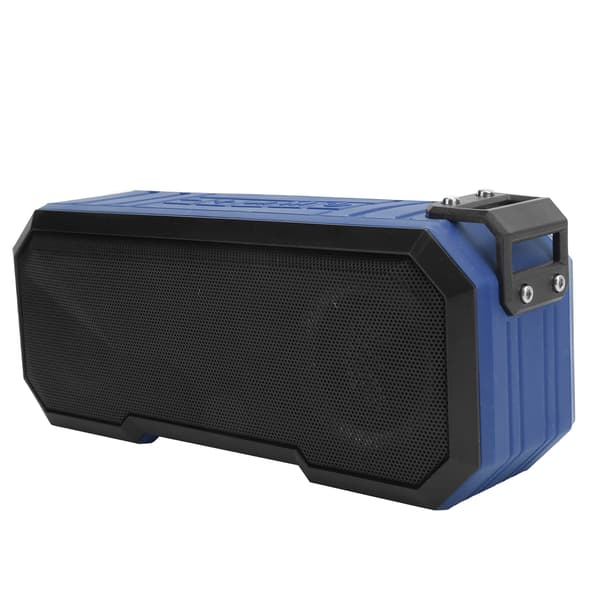 Wireless Bluetooth Speaker IPX7 Waterproof Flashlight Bass Stereo Speaker Light Blue