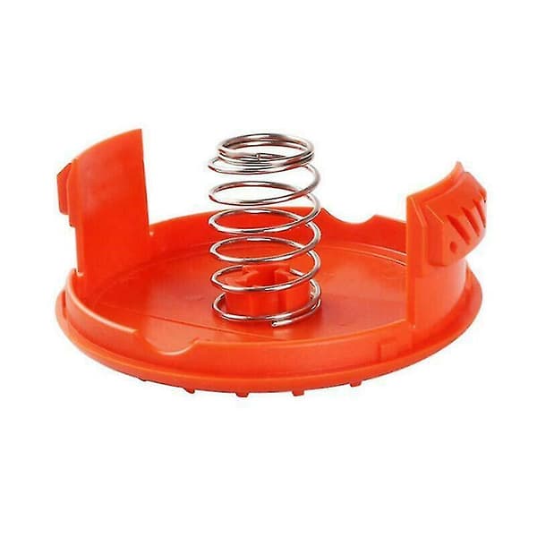 Oransje Dekselhette + Spoletråd Topp For Black & Decker Reservedel Kantklipper Strimmer