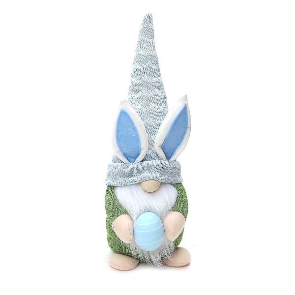 Easter Gnomes Plysj Home Decor Office Gift Good Luck Dvergsett med 2