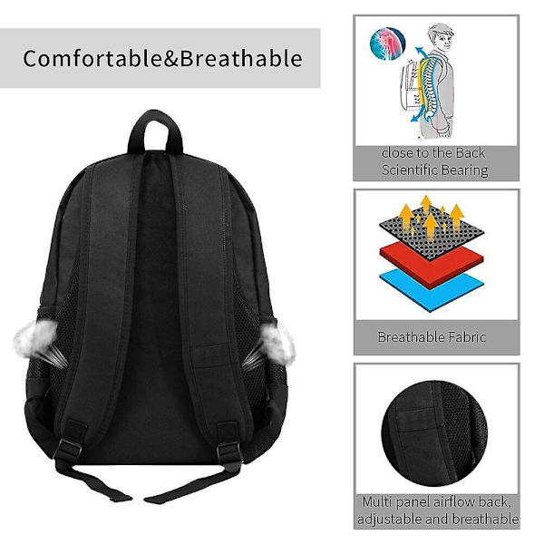 Ny Poppy's Playtime Kapittel 3 Smilende Critters Skolebag Student Ryggsekk Style 7