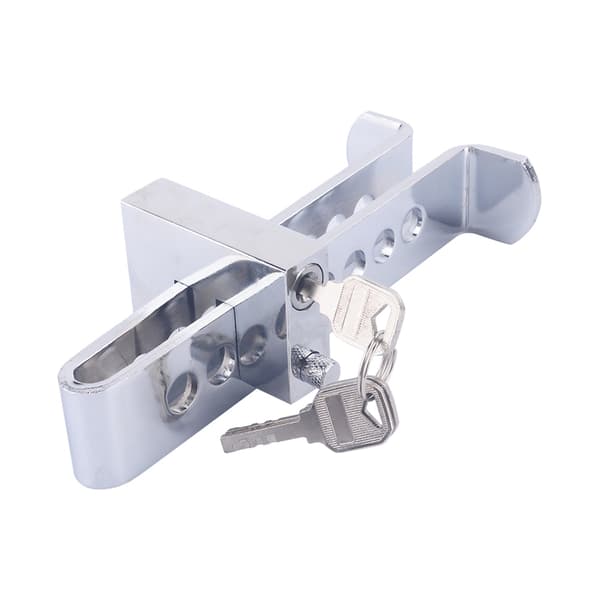 Anti-Theft Device Clutch Lock Car Brake Stainless Security Lock Tool Accelerator Pedal Lock