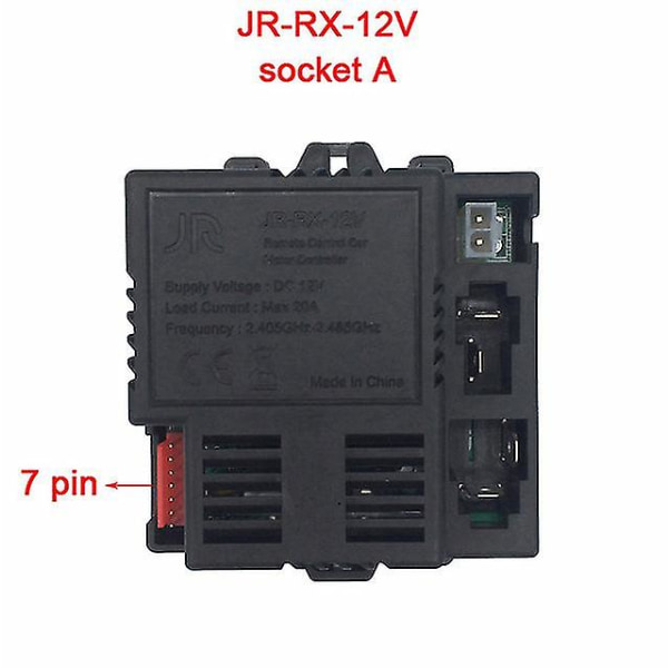 Jr-rx-12v Lasten sähköauton Bluetooth kaukosäädinvastaanotin, Smooth Start Controller Jr1958rx ja Jr1858rx/jr1738rx JR-RX-12V A