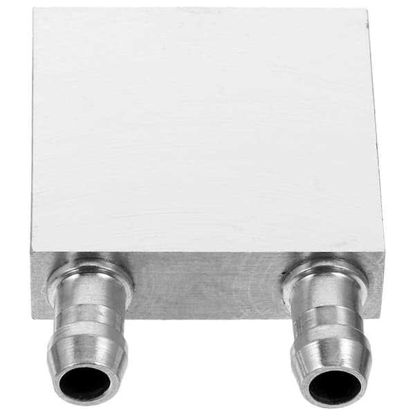 CPU Vandblok GPU Køleplade System CPU PC Kølesystem Lille Radiator 40x40mm Silver 4X4cm
