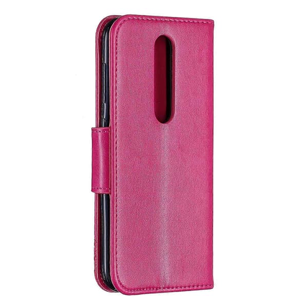 Imprint Fjäril Läderplånboksfodral för Nokia 4.2 - Grön Multicolor Rose