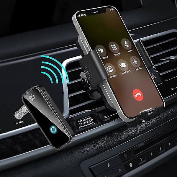 Bluetooth 5.0 AUX Adapter til Bilmusik 3.5mm Jack A2DP