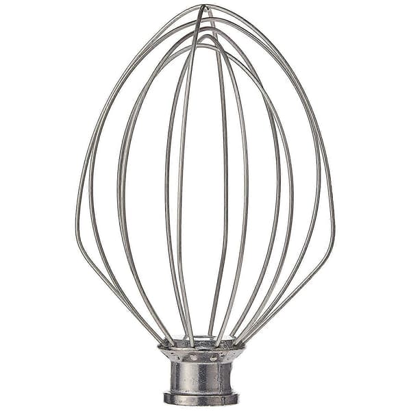 til K5AWW Piskeris Erstatning til Kitchen 5QT 5K5SS 5KPM5 Mixer til 5 Quart Lift Maskiner Piskeris silver