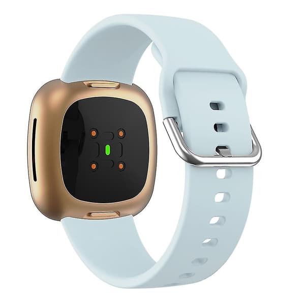 Kompatibel med Fitbit Versa 3 silikonarmband Light Blue