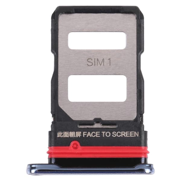 SIM-kortsfack + SIM-kortsfack för Xiaomi Mi 11T / 11T Pro 21081111RG Silver