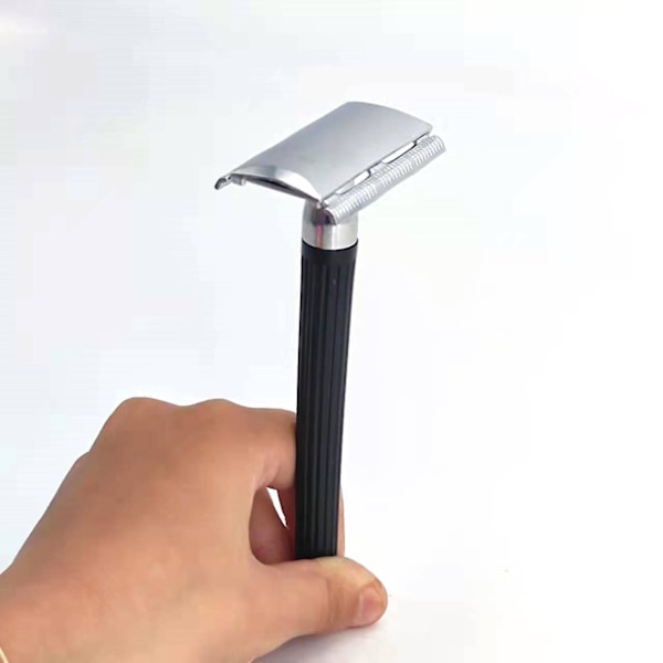 Muovikahvainen turvahöylä miehille, edullinen karvanpoisto ja parranajo yhdellä terällä miehille, parranajo kaksoisteräisellä höylällä with 1 count blades