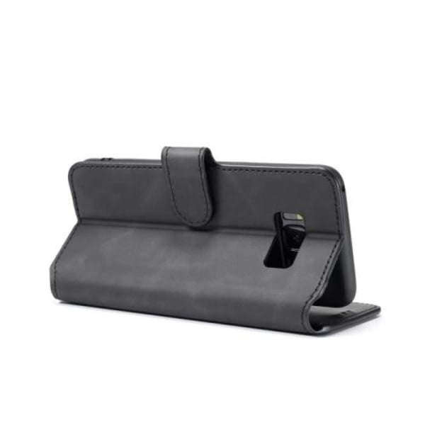 Galaxy S8 Cover SM-G950F, Læder Flip Wallet Cover med 3 Kortlommer