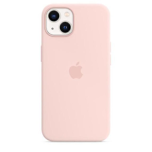 Silikontelefondeksel til Iphone 13 Chalk Pink