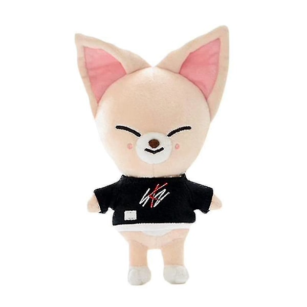 Cartoon Stray Kids Skzoo Plyschdjur 21cm Peluche Gosedjur Bbokari Wolf Chan Leebit Dwaekki Jinir Foxi.ny